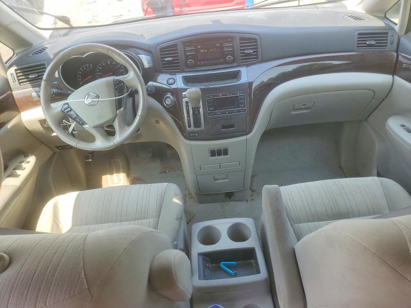 2014 Nissan Quest VIN JN8AE2KP1E9100837 COPART salvage auction — FRONT END, Ga - Certificate Of Title, sold $575 on 2026-07-31 (photo 8)