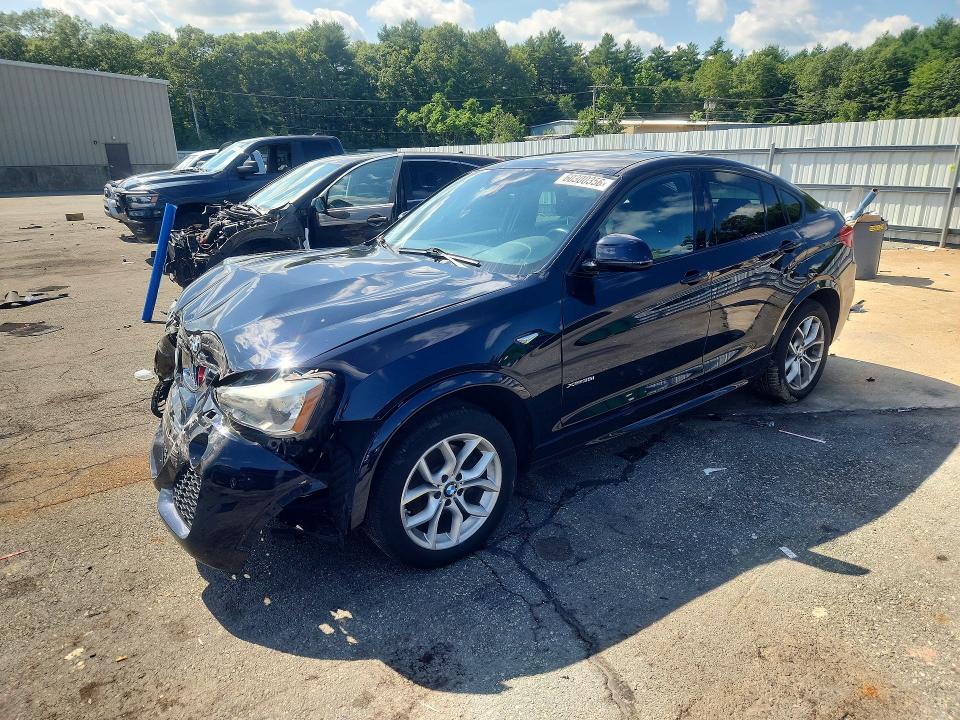 2016 BMW X4 VIN 5UXXW5C52G0N91572 COPART salvage auction — FRONT END, Wv - Salvage Certificate, sold $1,900 on 2026-07-30 (photo 1)
