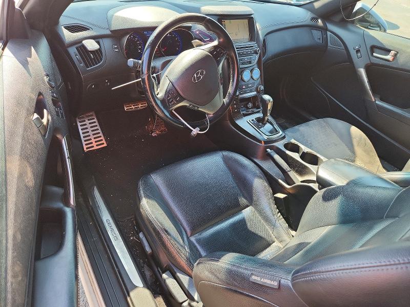 2015 Hyundai Genesis VIN KMHHU6KJ2FU127555 COPART salvage auction — FRONT END, Ny - Certificate Of Title, sold $80 on 2026-07-08 (photo 8)