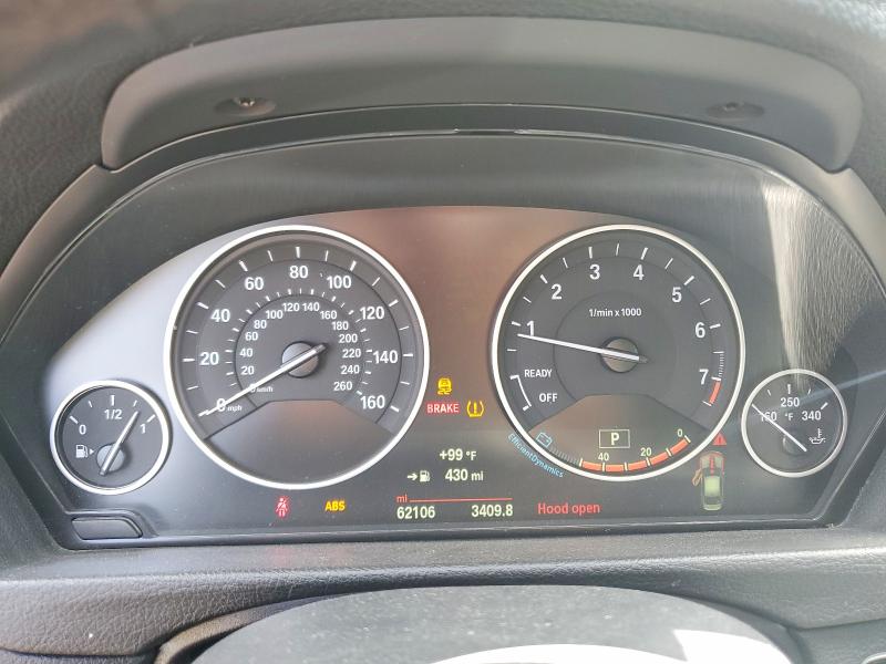 2015 BMW 3er VIN WBA3B5G53FNS18562 COPART salvage auction — MINOR DENT/SCRATCHES, Mi - Dealer Only Clean Title, sold $3,950 on 2026-07-10 (photo 9)