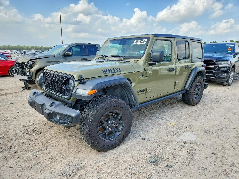 2025 Jeep Wrangler / VIN 1C4PJXDN6SW508824 — COPART salvage auction photo