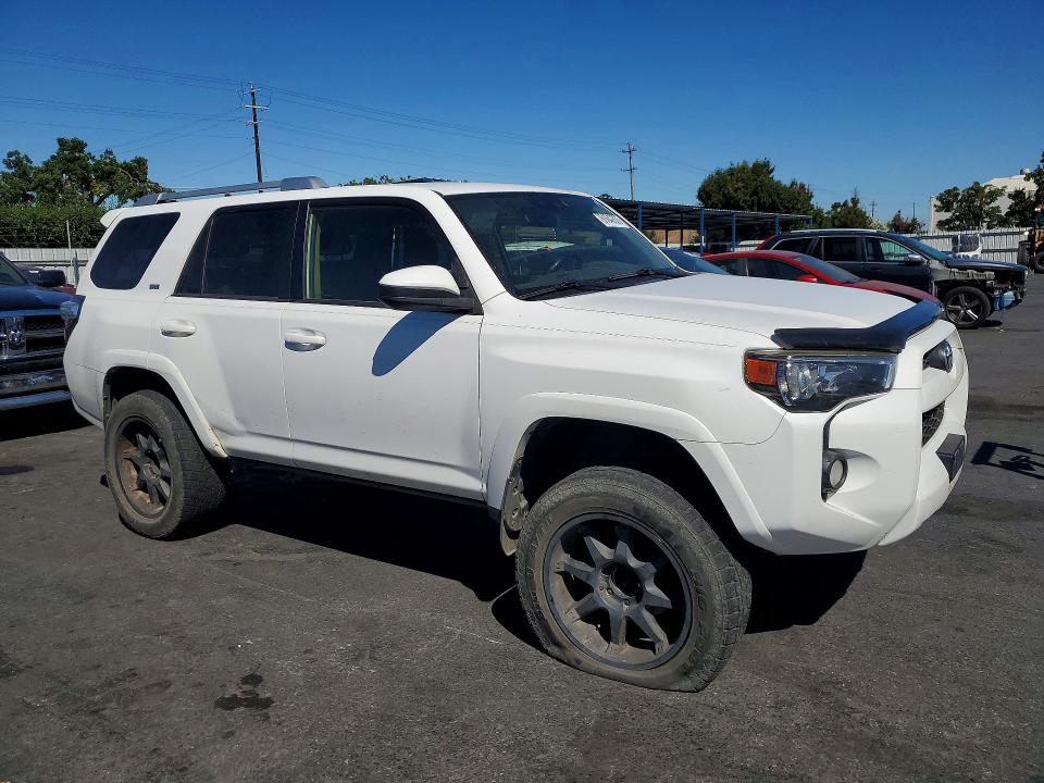 2015 Toyota 4runner VIN JTEBU5JR1F5274225 COPART salvage auction — SIDE, CA - SALVAGE CERTIFICATE, sold $7,900 on 2026-08-20 (photo 4)