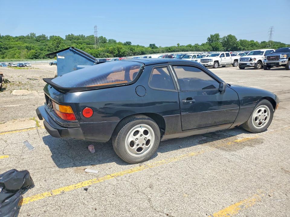 1987 Porsche 924 VIN WP0AA0924HN456779 COPART salvage auction — MINOR DENT/SCRATCHES, Il - Certificate Of Title, sold $550 on 2026-07-31 (photo 3)