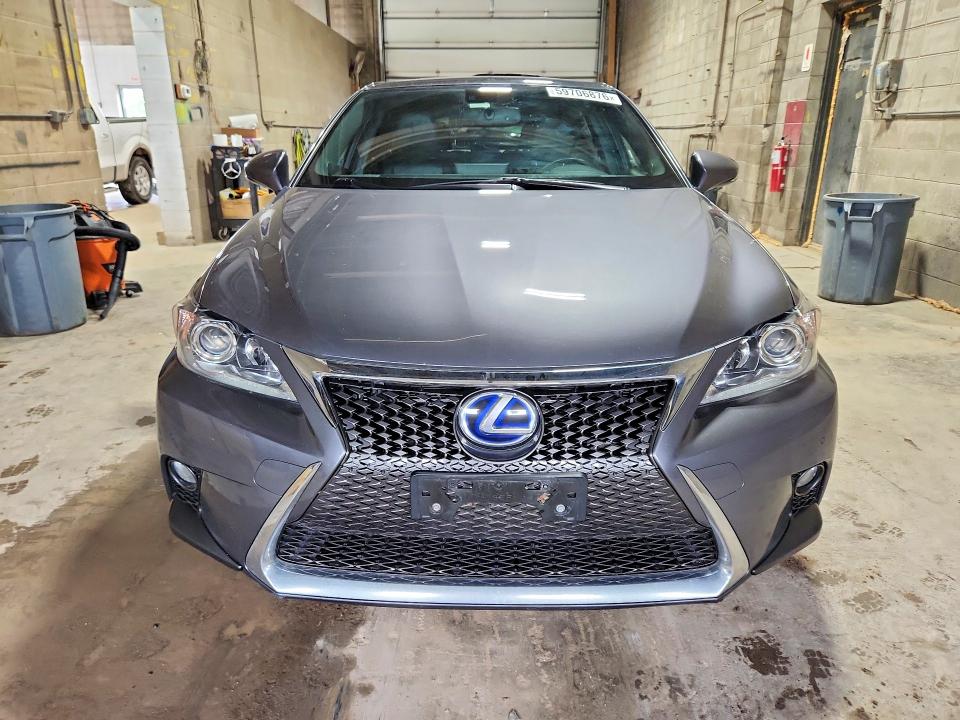 2017 Lexus Ct VIN JTHKD5BH5H2295463 COPART salvage auction — REAR END, Mn - Cert Of Title-Salvage, sold $7,400 on 2026-08-11 (photo 5)