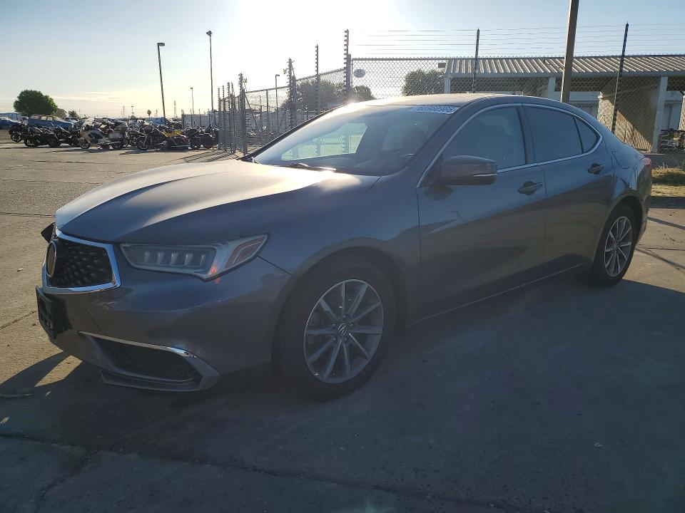 2018 Acura Tlx VIN 19UUB1F3XJA011426 COPART salvage auction — FRONT END, CA - SALVAGE CERTIFICATE, sold $4,050 on 2026-08-03 (photo 1)