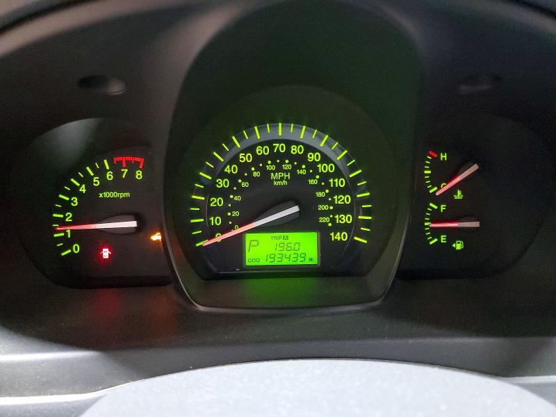 2008 Kia Spectra VIN KNAFE121285565062 COPART salvage auction — HAIL, MN - CERTIFICATE OF TITLE, sold $400 on 2026-07-07 (photo 9)
