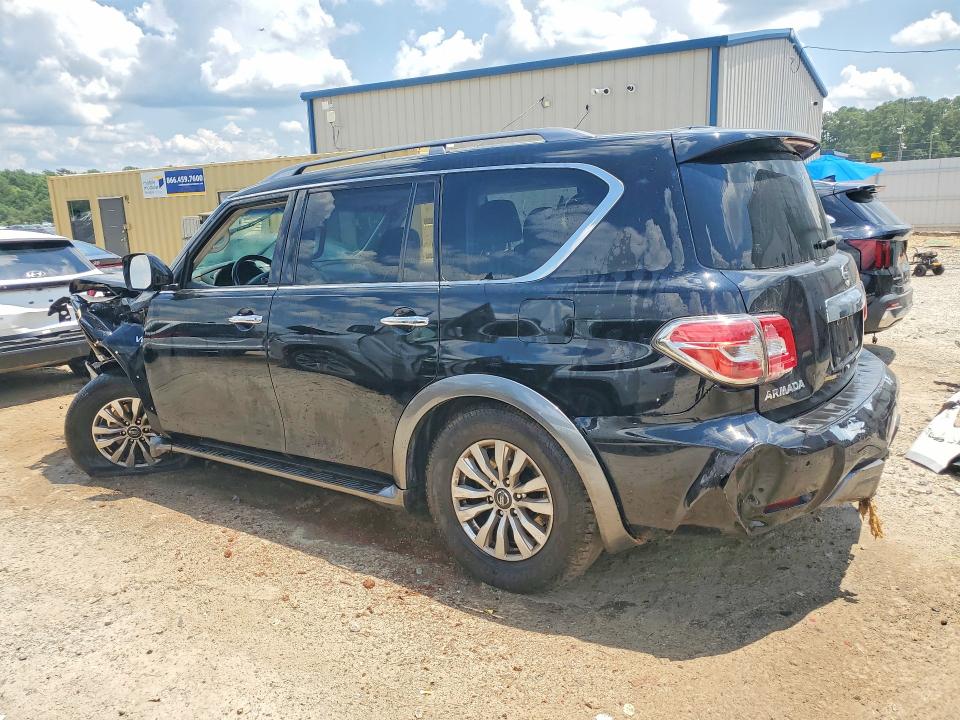 2020 Nissan Armada VIN JN8AY2NDXLX017361 COPART salvage auction — FRONT END, Ga - Certificate Of Title, sold $275 on 2026-07-28 (photo 2)