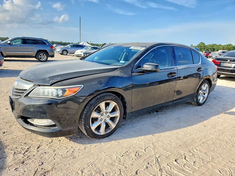 2014 Acura RLX VIN JH4KC1F31EC002822 COPART salvage auction — REAR END, Tx - Certificate Of Title, sold $1,600 on 2026-07-15 (photo 1)