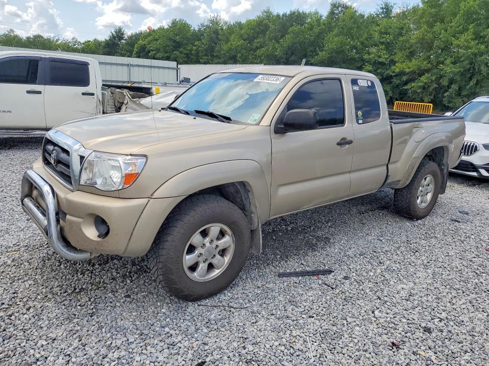 2008 Toyota Tacoma VIN 5TETX62NX8Z549382 COPART salvage auction — REAR END, La - Cert Of Title-Salvage, sold $3,950 on 2026-07-13 (photo 1)