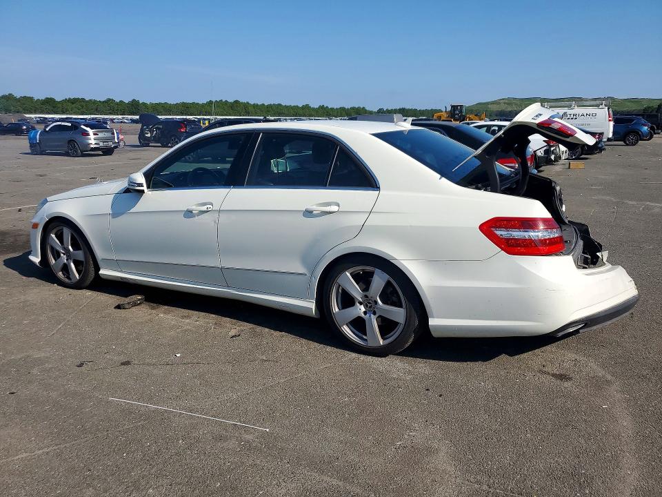 2011 Mercedes-benz E-class VIN WDDHF8HBXBA503446 COPART salvage auction — REAR END, NY - MV-907A SALVAGE CERTIFICATE, sold $725 on 2026-08-10 (photo 2)