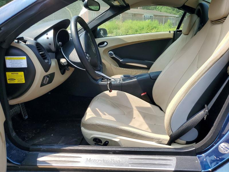 2007 Mercedes-benz Slk-klasse VIN WDBWK54F97F160299 COPART salvage auction — SIDE, Md - Cert Of Salvage > 75% Damage, sold $850 on 2026-08-20 (photo 7)