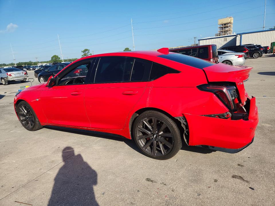 2020 Cadillac Ct5 VIN 1G6DP5RK2L0129072 COPART salvage auction — REAR END, La - Cert Of Title-Salvage, sold $8,700 on 2026-08-26 (photo 2)