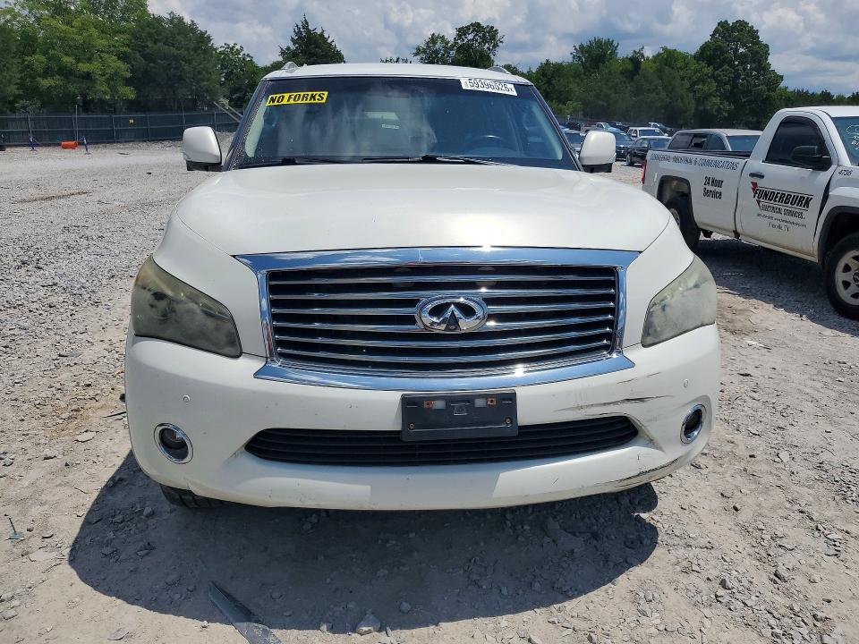 2012 Infiniti Qx56 VIN JN8AZ2NE0C9023311 COPART salvage auction — MINOR DENT/SCRATCHES, TN - CERTIFICATE OF TITLE, sold $1,500 on 2026-07-28 (photo 5)