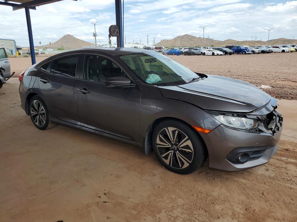 2018 Honda Civic VIN JHMFC1F3XJX036620 COPART salvage auction — REAR END, AZ - CERT OF TITLE - SALVAGE, sold $250 on 2026-07-28 (photo 4)