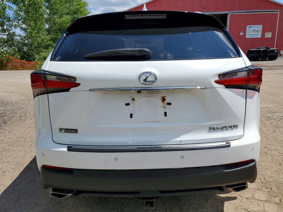 2016 Lexus Nx VIN JTJBARBZ3G2074997 COPART salvage auction — FRONT END, On - Permit Salvage, sold $200 on 2026-07-28 (photo 6)