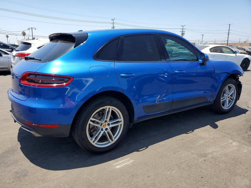 2017 Porsche Macan VIN WP1AA2A5XHLB05225 COPART salvage auction — FRONT END, Ca - Salvage Certificate, sold $8,500 on 2026-08-31 (photo 3)