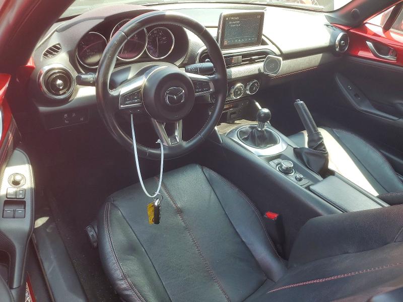 2016 Mazda Mx-5 VIN JM1NDAD7XG0112385 COPART salvage auction — FRONT END, Md - Cert Of Salvage > 75% Damage, sold $3,000 on 2026-07-24 (photo 8)
