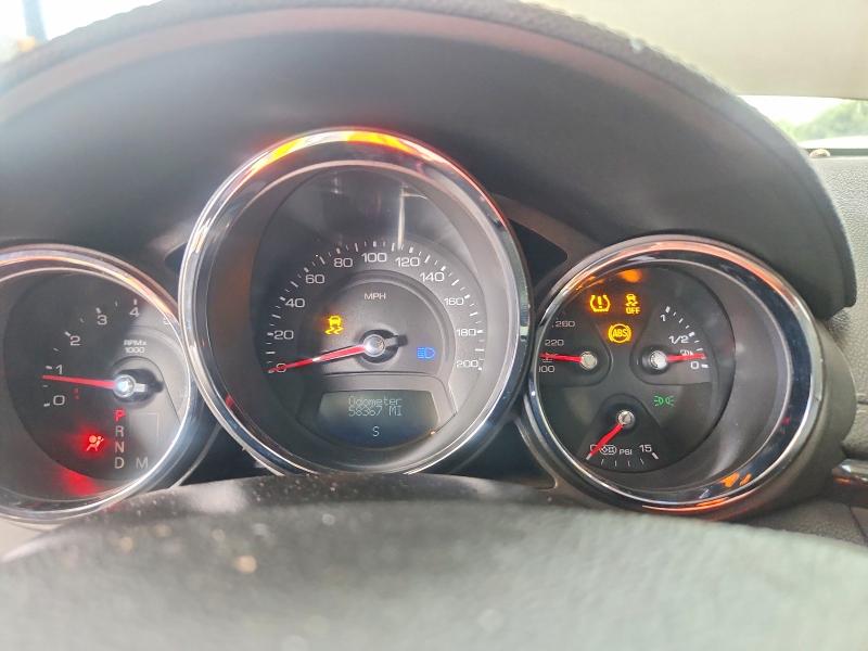 2013 Cadillac Cts VIN 1G6DV5EPXD0127711 COPART salvage auction — FRONT END, Ga - Cert Of Title-Salvage, sold $16,100 on 2026-08-06 (photo 9)