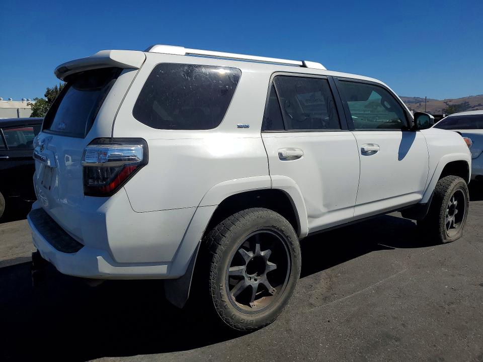 2015 Toyota 4runner VIN JTEBU5JR1F5274225 COPART salvage auction — SIDE, CA - SALVAGE CERTIFICATE, sold $7,900 on 2026-08-20 (photo 3)