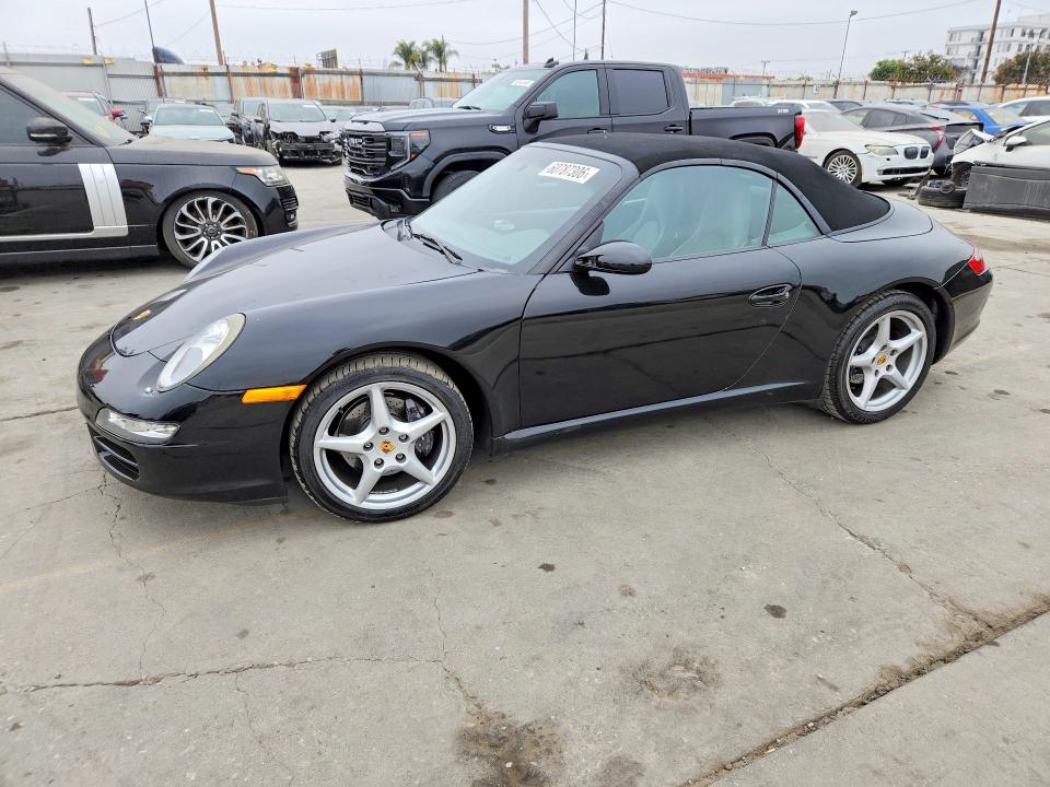 2006 Porsche 911 VIN WP0CA29996S755359 COPART salvage auction — MINOR DENT/SCRATCHES, CA - SALVAGE CERTIFICATE, sold $21,600 on 2026-07-15 (photo 1)