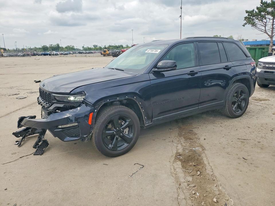 2024 Jeep Grand cherokee VIN 1C4RJHBG1RC683884 COPART salvage auction — REAR END, Mi - Cert Of Title-Salvage Vehicle, sold $11,600 on 2026-08-21 (photo 1)