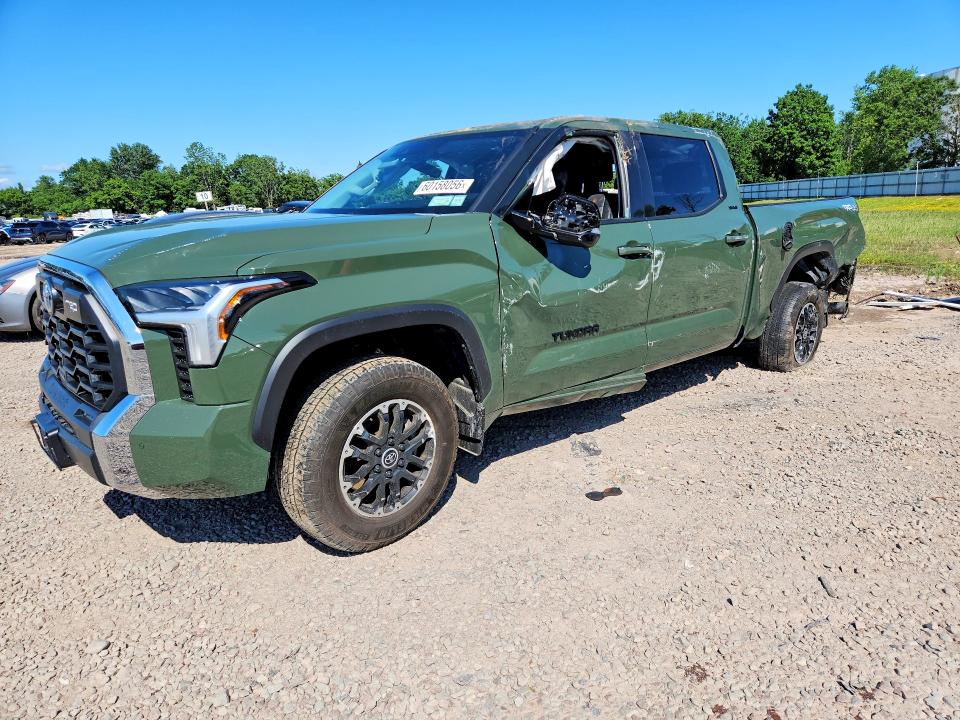 2022 Toyota Tundra VIN 5TFLA5EC2NX008545 COPART salvage auction — ROLLOVER, Ny - Mv-907A Salvage Certificate, sold $500 on 2026-07-29 (photo 1)