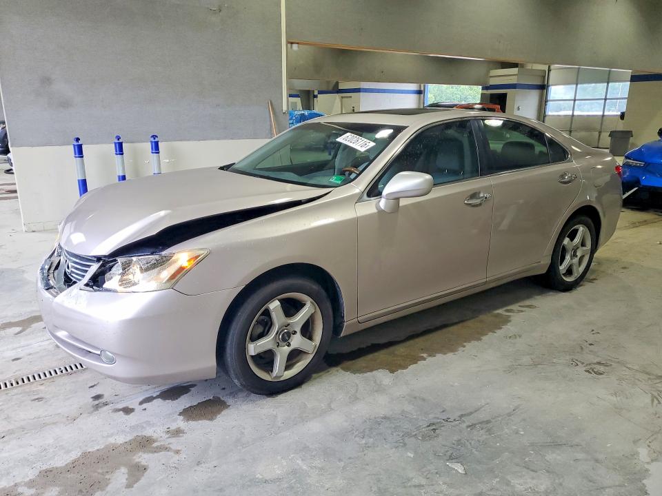 2009 Lexus ES VIN JTHBJ46GX92291995 COPART salvage auction — FRONT END, Va - Cert Of Title - Salvage, sold $1,600 on 2026-07-31 (photo 1)