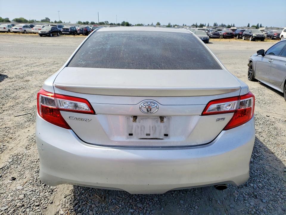 2013 Toyota Camry VIN 4T1BF1FK2DU265311 COPART salvage auction — FRONT END, Ca - Salvage Certificate, sold $2,500 on 2026-07-09 (photo 6)