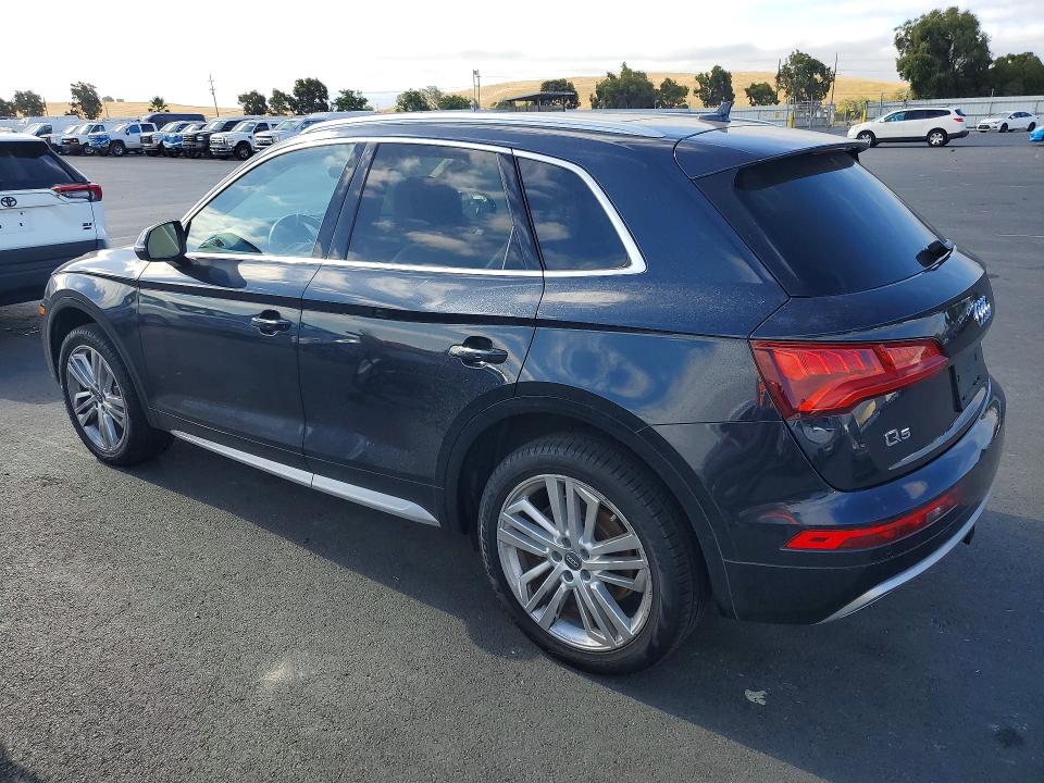 2018 Audi VIN WA1BNAFY8J2100747 COPART salvage auction — FRONT END, Ca - Salvage Certificate, sold $8,300 on 2026-07-15 (photo 2)