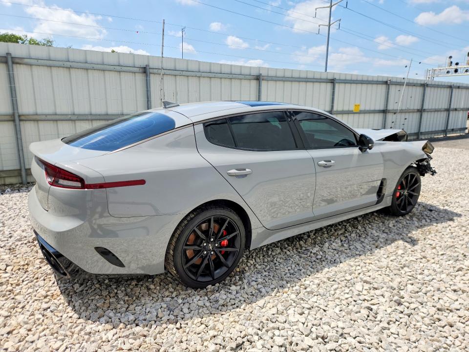 2023 Kia Stinger VIN KNAE55LC8P6123270 COPART salvage auction — FRONT END, Oh - Certificate Of Title (P), sold $2,000 on 2026-07-28 (photo 3)
