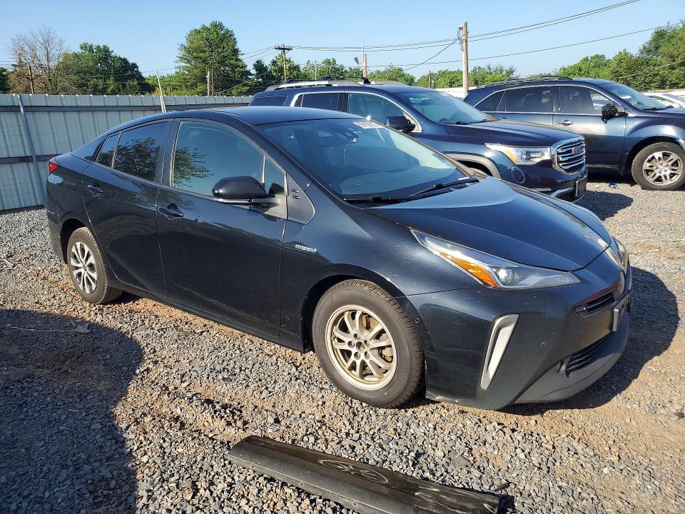 2021 Toyota VIN JTDL9MFU6M3026899 COPART salvage auction — SIDE, NJ - CERT OF TITLE-SALVAGE, sold $375 on 2026-07-24 (photo 4)