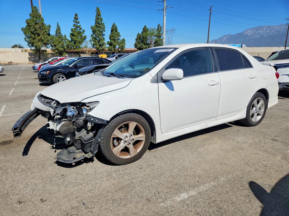 2013 Toyota Corolla VIN 5YFBU4EE0DP094059 COPART salvage auction — FRONT END, Ca - Salvage Certificate, sold $2,000 on 2026-07-16 (photo 1)