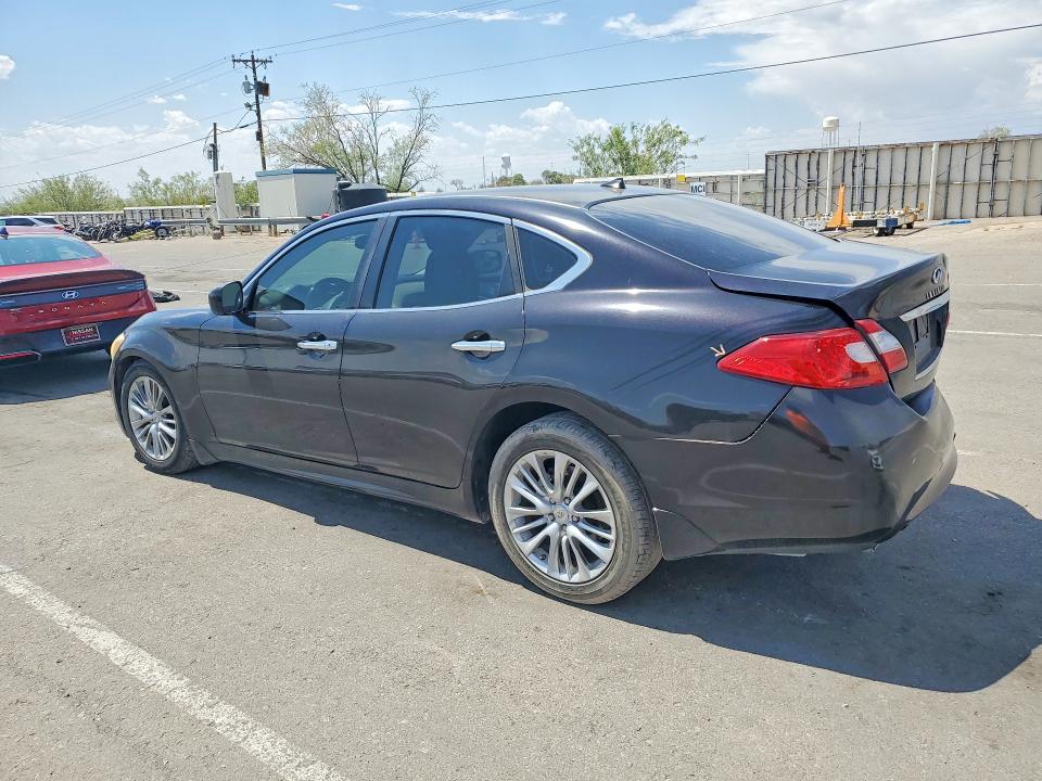 2012 Infiniti M VIN JN1BY1AR5CM395510 COPART salvage auction — REAR END, Tx - Salvage Vehicle Title, sold $275 on 2026-07-31 (photo 2)