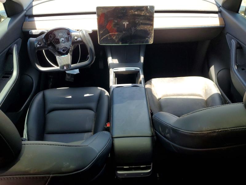 2022 Tesla Model y VIN 7SAYGDEE2NF445815 COPART salvage auction — FRONT END, Hi - Certificate Of Salvage, sold $4,250 on 2026-07-29 (photo 8)
