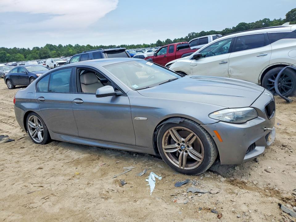 2013 BMW 5er VIN WBAFR9C59DDX80569 COPART salvage auction — MECHANICAL, De - Certificate Of Title, sold $225 on 2026-07-28 (photo 4)