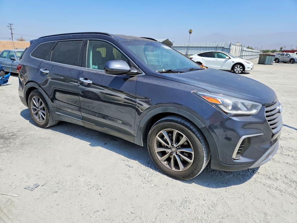 2017 Hyundai Santa fe VIN KM8SM4HF7HU206171 COPART salvage auction — MECHANICAL, NV - DIS/DLR/EXP ONLY CLEAN TITLE, sold $2,350 on 2026-07-15 (photo 4)