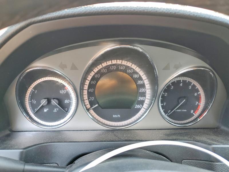 2009 Mercedes-benz C class VIN WDDGF81X59F341465 COPART salvage auction — MECHANICAL, AB - BOS - SALVAGE, sold $800 on 2026-08-11 (photo 9)