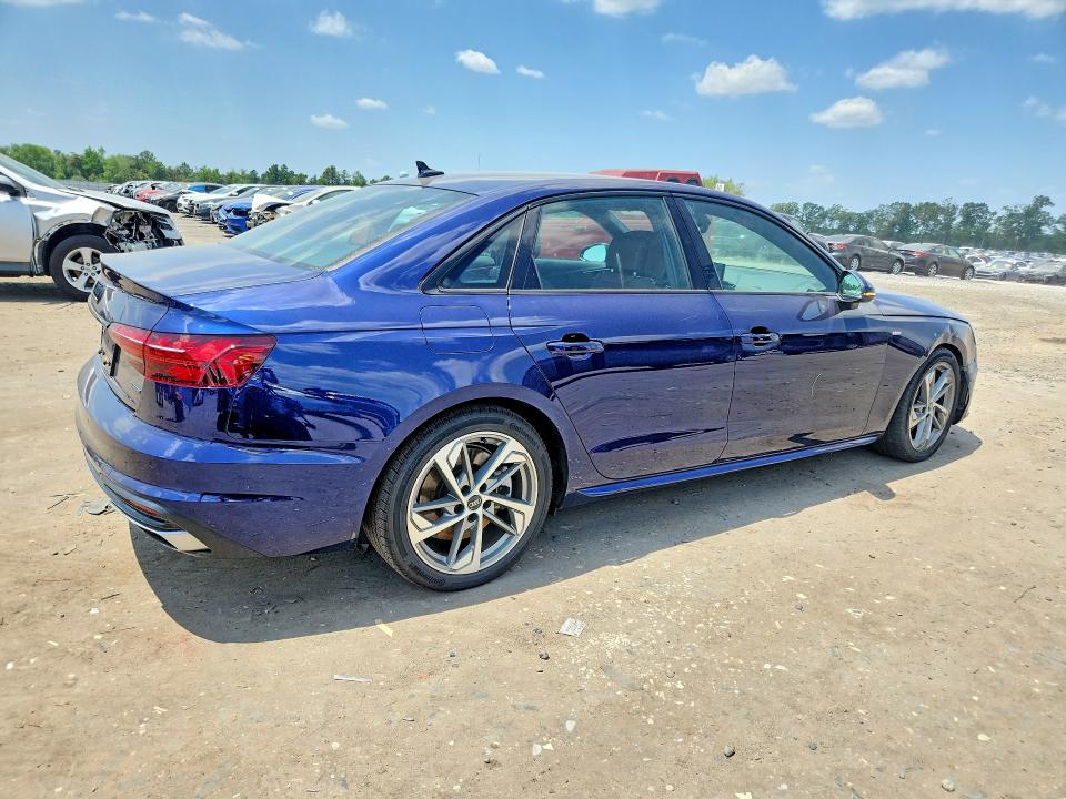 2021 Audi A4 VIN WAUEAAF41MA031354 COPART salvage auction — FRONT END, Va - Cert Of Title - Salvage, sold $16,300 on 2026-07-15 (photo 3)