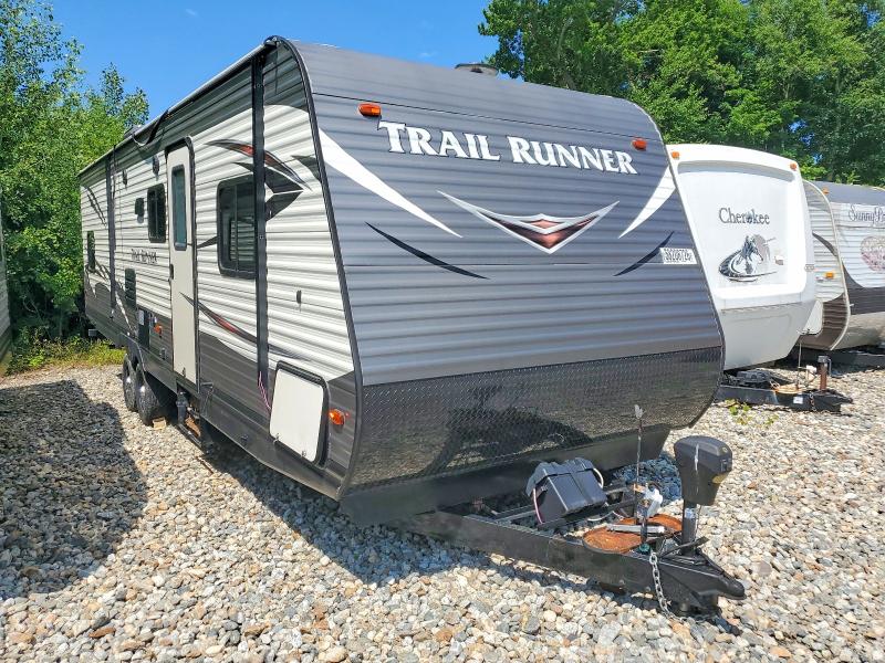 2019 Heartland Trail runner VIN 5SFEB332XKE392941 COPART salvage auction — BURN, NH - CERT OF TITLE-SALVAGE, sold $1,650 on 2026-10-07 (photo 1)