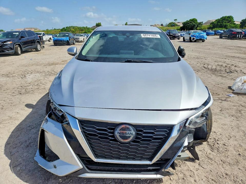 2020 Nissan Sentra VIN 3N1AB8CV0LY234172 COPART salvage auction — FRONT END, Fl - Certificate Of Title (P), sold $1,800 on 2026-07-31 (photo 5)