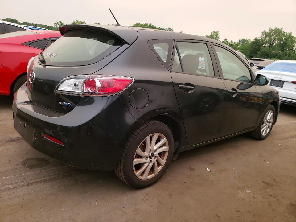 2013 Mazda 3 VIN JM1BL1LP8D1747490 COPART salvage auction — SIDE, CT - CERTIFICATE OF TITLE, sold $475 on 2026-07-21 (photo 3)