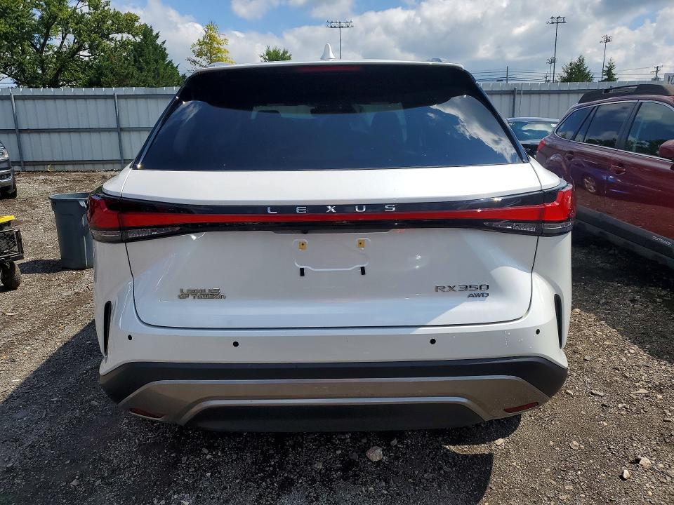 2025 Lexus Rx VIN 2T2BAMCA4SC123676 COPART salvage auction — FRONT END, Salvage Title, sold $27,000 on 2026-08-24 (photo 6)