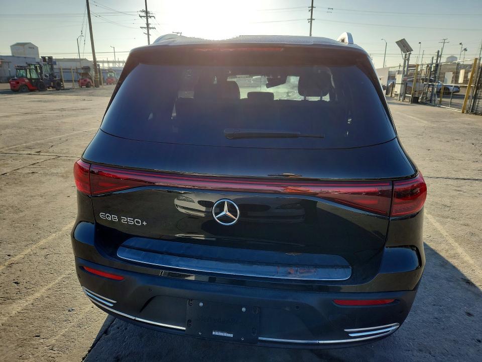 2025 Mercedes-benz Eqb VIN W1N9M0CBXSN139849 COPART salvage auction — PARTIAL REPAIR, Ca - Salvage Certificate, sold $9,800 on 2026-07-27 (photo 6)