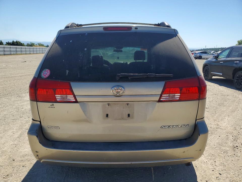 2005 Toyota Sienna VIN 5TDZA22C65S364614 COPART salvage auction — MECHANICAL, CA - DIS/DLR/EXP ONLY CLEAN TITLE, sold $575 on 2026-07-31 (photo 6)