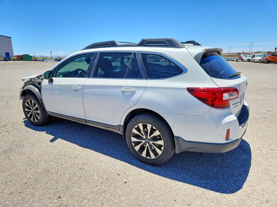 2017 Subaru Outback VIN 4S4BSENC1H3396156 COPART salvage auction — FRONT END, Az - Cert Of Title - Salvage, sold $4,300 on 2026-07-31 (photo 2)