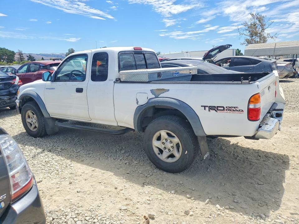2001 Toyota Tacoma VIN 5TEWN72N31Z810060 COPART salvage auction — NORMAL WEAR, Ca - Dis/Dlr/Exp Only Clean Title, sold $575 on 2026-07-30 (photo 2)