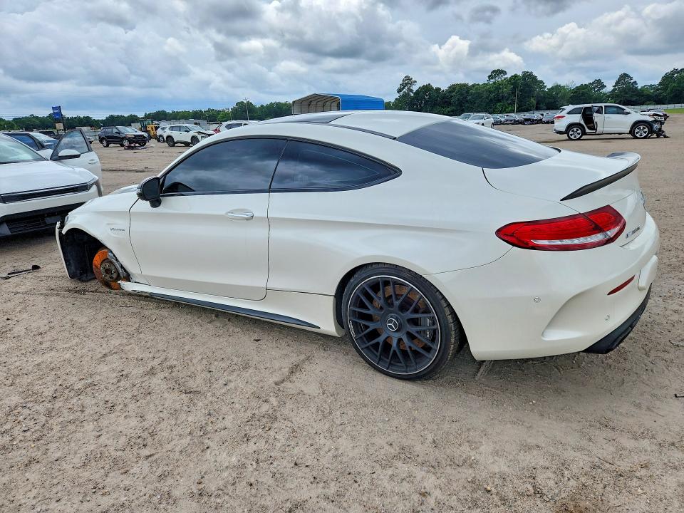 2018 Mercedes-benz C-klasse amg VIN WDDWJ8GB4JF714974 COPART salvage auction — FRONT END, Fl - Cert Of Title Slvg Rebuildable, sold $19,800 on 2026-08-20 (photo 2)