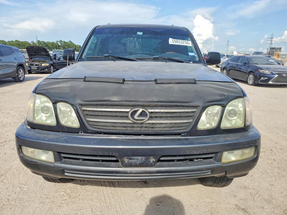 2005 Lexus Lx 470 VIN JTJHT00W753555268 COPART salvage auction — SIDE, TX - SALVAGE VEHICLE TITLE (P), sold $4,900 on 2026-07-10 (photo 5)