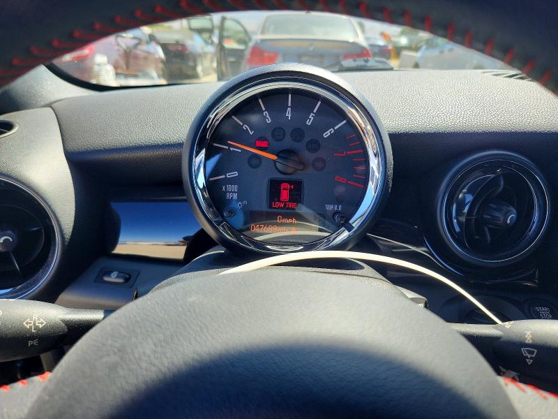 2011 Mini Cooper VIN WMWSV9C57BTZ97115 COPART salvage auction — FRONT END, CA - SALVAGE CERTIFICATE, sold $2,050 on 2026-07-14 (photo 9)