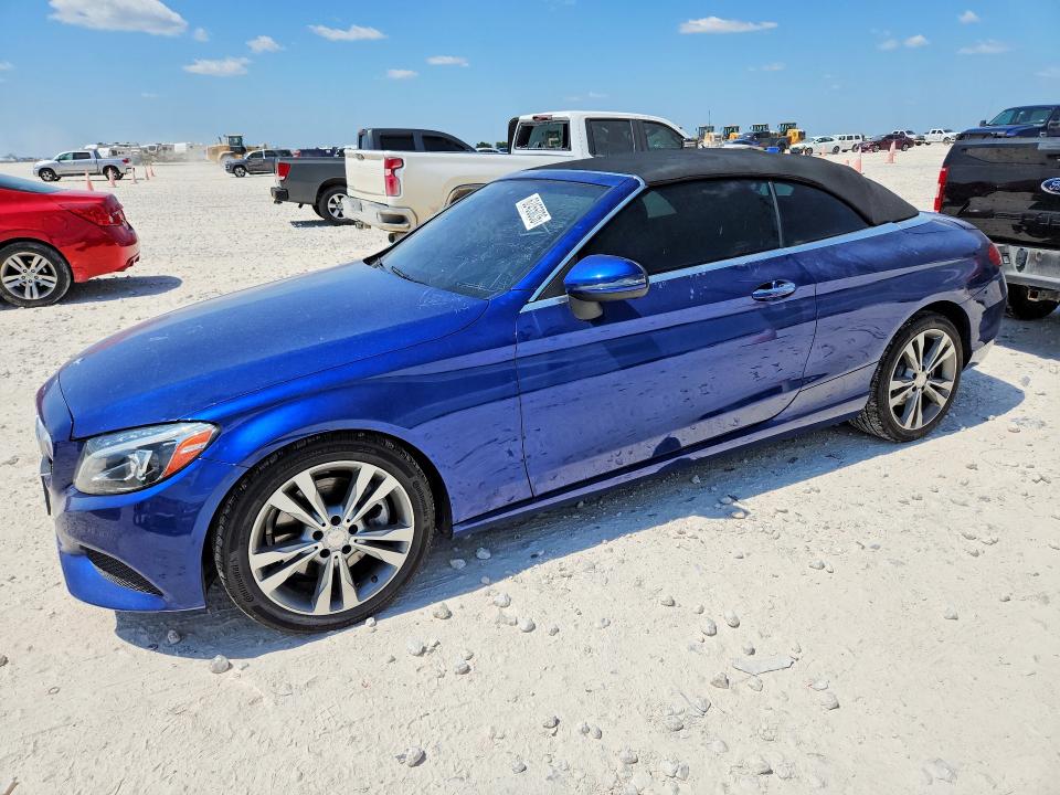 2017 Mercedes-benz C-klasse VIN WDDWK4KB3HF440903 — COPART salvage auction photo